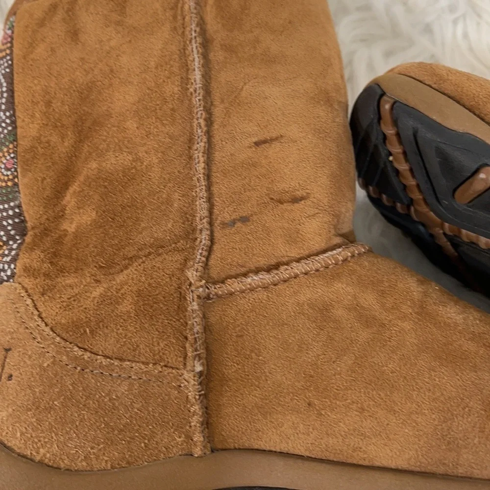 Warmbat Australia Warm and Comfy Brown Boots - Picture 7 of 11